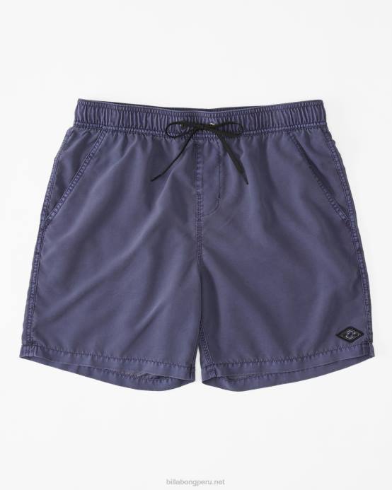 hombres uva polvorienta Billabong shorts de playa de 17'' para todo el día 04LD59