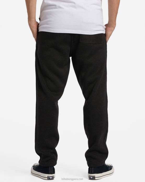 hombres brezo negro Billabong pantalones de chándal a/div border 04LD512