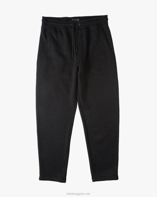hombres brezo negro Billabong pantalones de chándal a/div border 04LD512