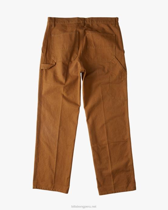 hombres almendra Billabong pantalones de trabajo orgánicos a/div kodiak 04LD454