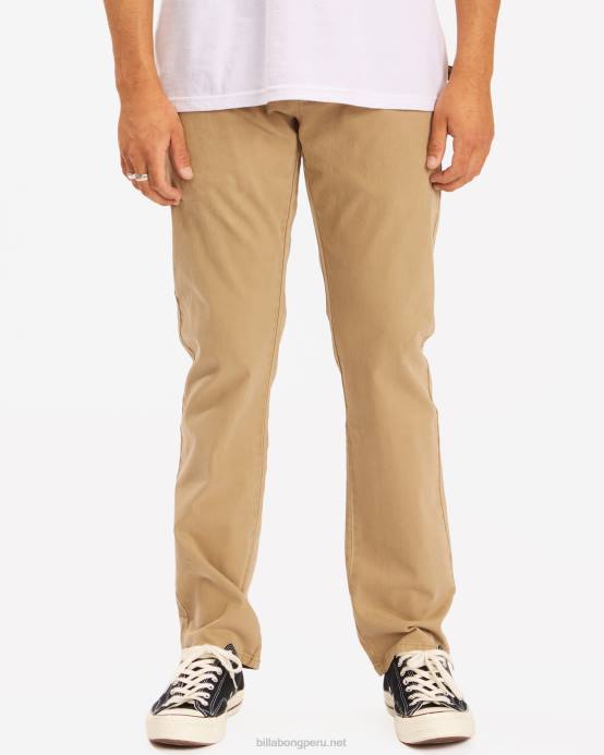 hombres grava Billabong 73 pantalones chinos 04LD452