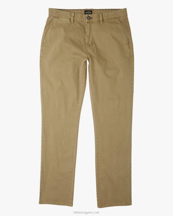 hombres grava Billabong 73 pantalones chinos 04LD452