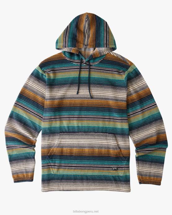 hombres chino Billabong Sudadera con capucha Flecker 04LD2820