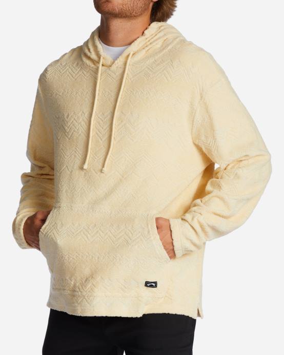 hombres chino Billabong sudadera con capucha y jacquard flecker 04LD651