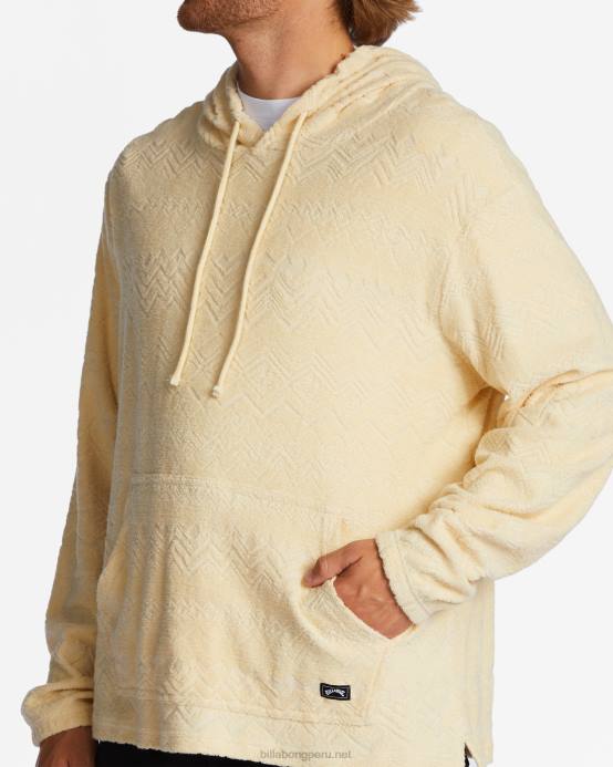 hombres chino Billabong sudadera con capucha y jacquard flecker 04LD651