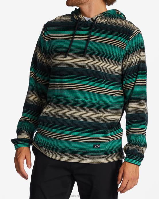 hombres ciprés Billabong Sudadera con capucha Flecker 04LD625