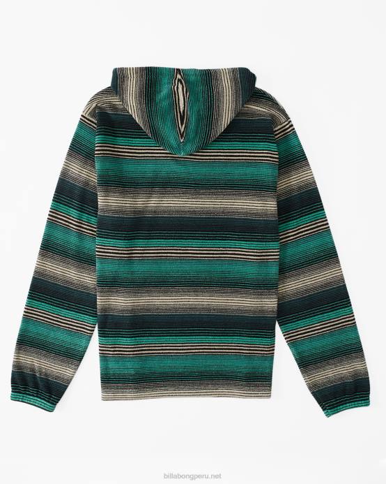 hombres ciprés Billabong Sudadera con capucha Flecker 04LD625