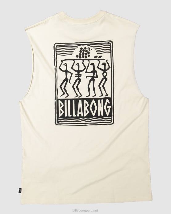 hombres hueso Billabong camiseta musculosa tribu pilpeled 04LD387