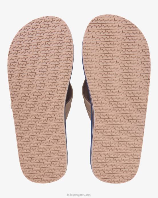 hombres Armada Billabong sandalias clásicas de nubuck 04LD827