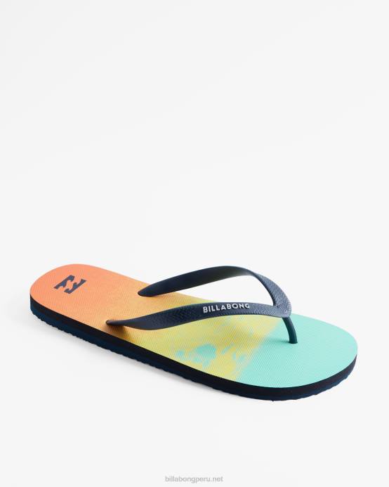 hombres atardecer Billabong sandalias mareas 04LD850