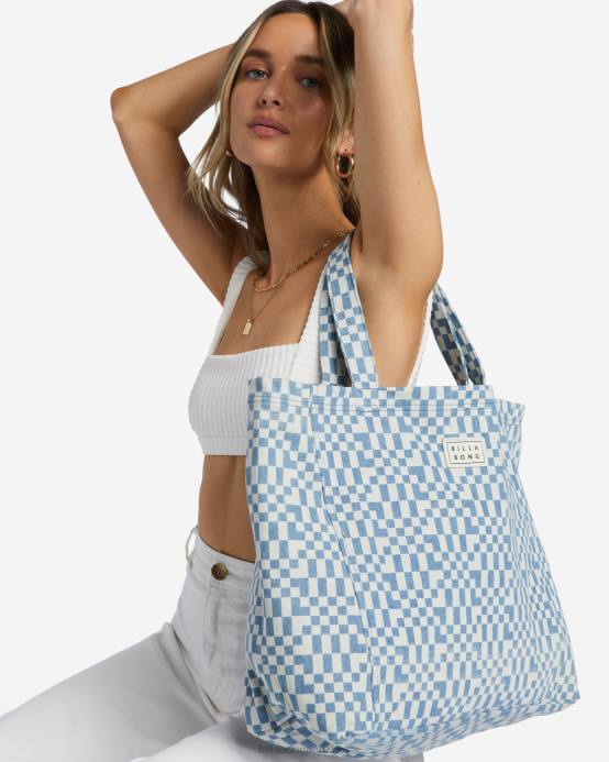 mujer Azul verdadero Billabong bolso de mano tan esencial 04LD2383