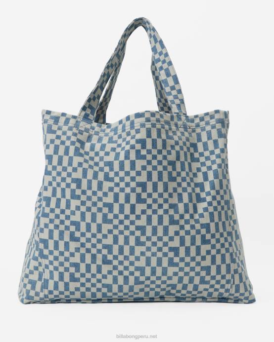 mujer Azul verdadero Billabong bolso de mano tan esencial 04LD2383