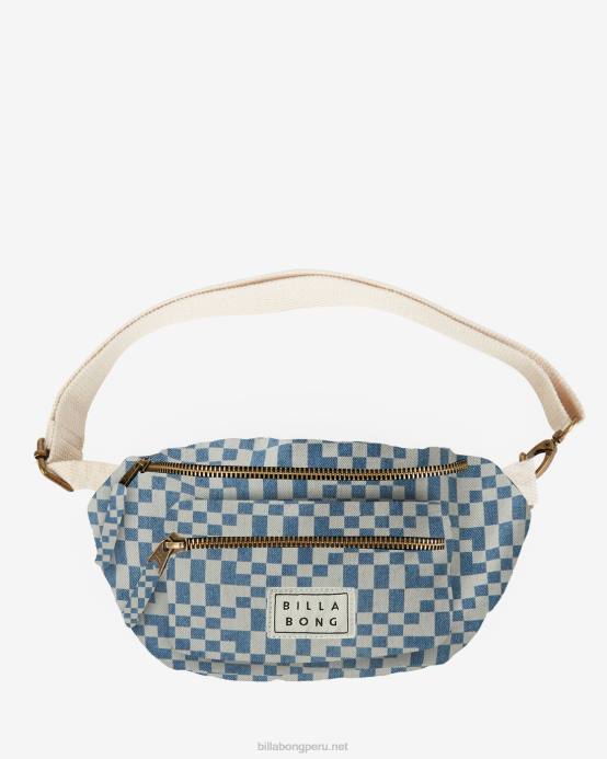 mujer Azul verdadero Billabong en mi riñonera 04LD2401