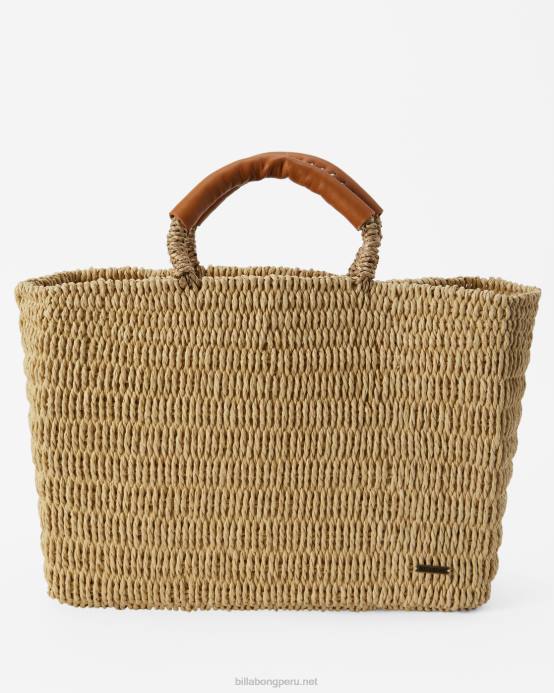 mujer natural Billabong bolso tote modo vacay 04LD2428