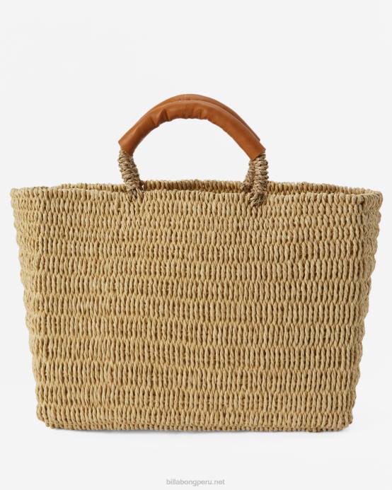 mujer natural Billabong bolso tote modo vacay 04LD2428