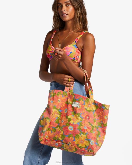 mujer playa Billabong bolso de mano tan esencial 04LD2425