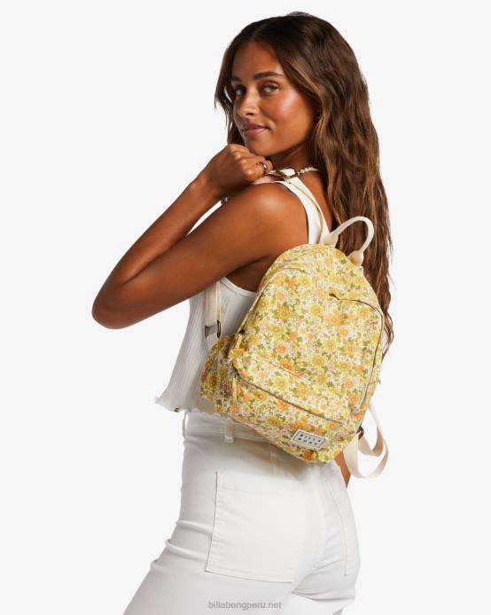 mujer abeja Billabong mochila de lona mini mamá 04LD2397