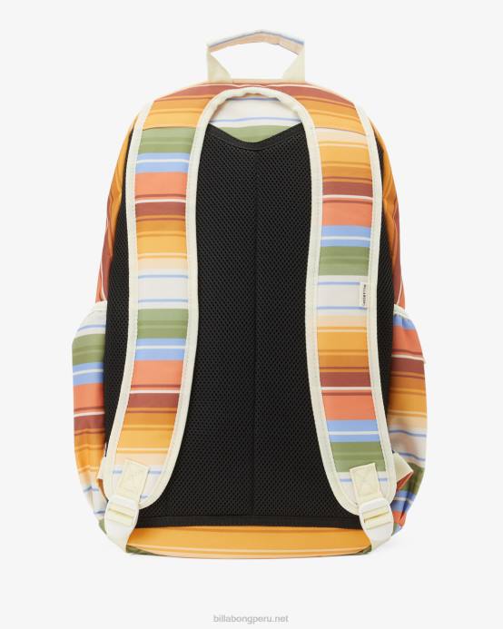 mujer beso naranja Billabong mochila de carretera 04LD2438