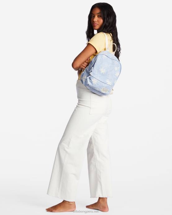 mujer buenas mareas Billabong mochila de lona mini mamá 04LD2455