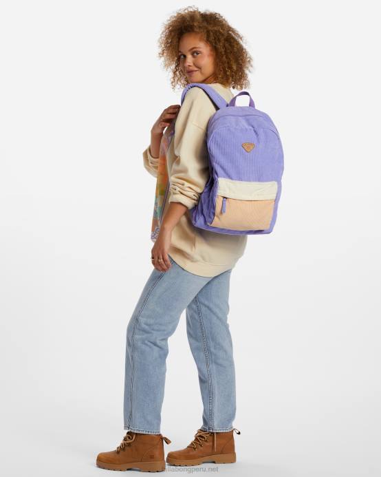 mujer de la nada Billabong Mochila de pana Schools Out 04LD2439