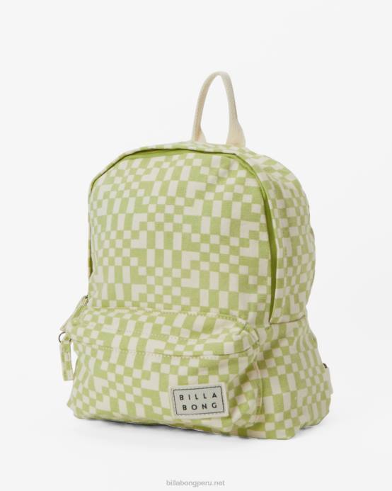 mujer lima claro Billabong mochila de lona mini mamá 04LD2403
