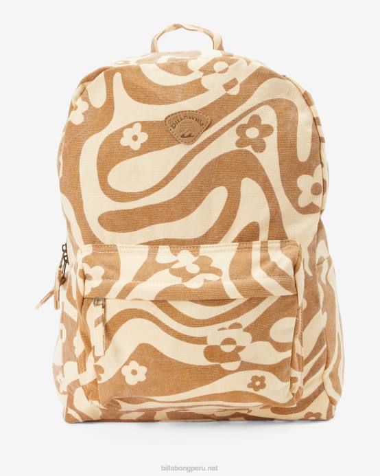 mujer sidra Billabong Mochila de lona Schools Out 04LD2446