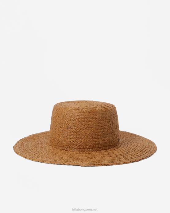 mujer Costa Dorada Billabong sombrero con estampado cant tide 04LD2471