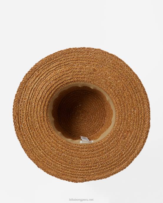 mujer Costa Dorada Billabong sombrero con estampado cant tide 04LD2471