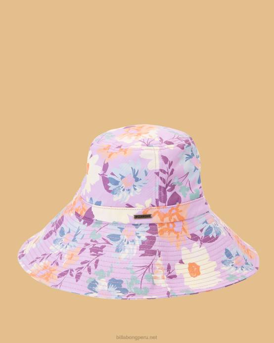 mujer amor lila Billabong rubia salada empápalo sombrero de cubo 04LD2479