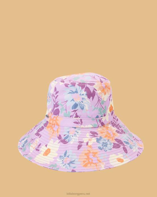 mujer amor lila Billabong rubia salada empápalo sombrero de cubo 04LD2479