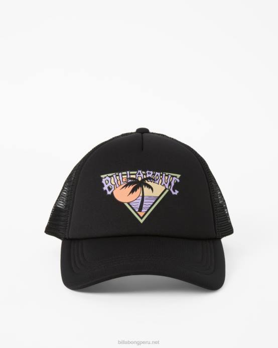 mujer arenas negras Billabong a través de las olas gorra de camionero 04LD2421