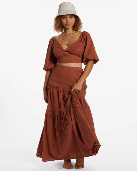 mujer blanco antiguo Billabong sol sombrero de pescador 04LD2448