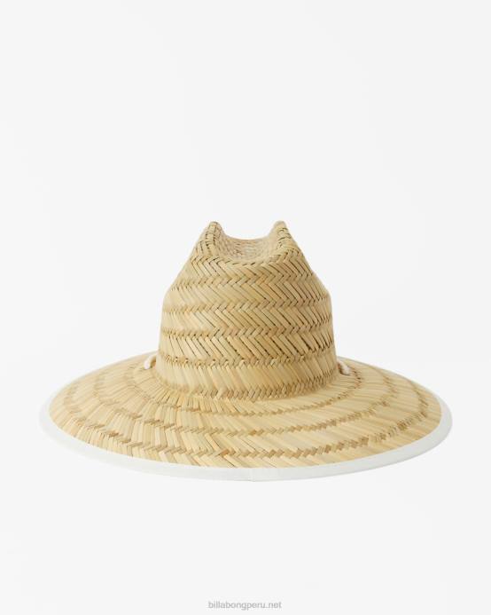 mujer brisa lila Billabong sombrero de socorrista de paja tipton 04LD2431