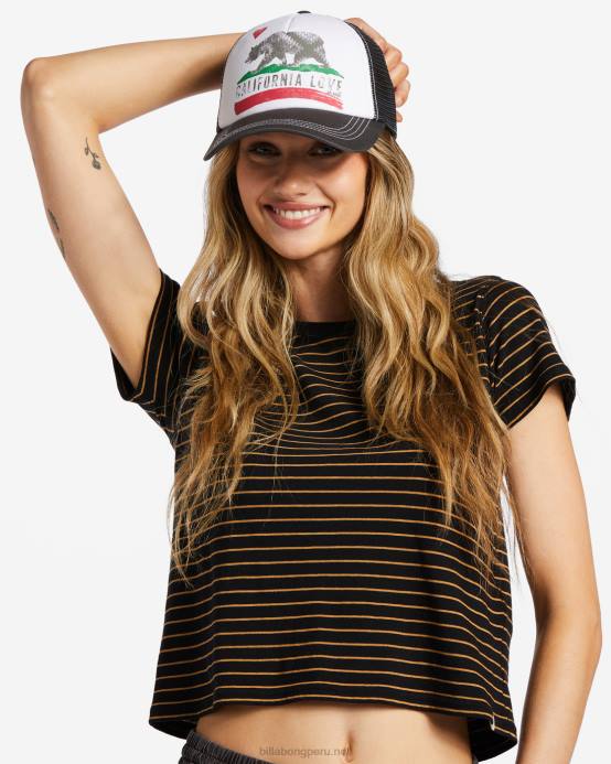 mujer carbonizarse Billabong sombrero de camionero pitstop 04LD2392