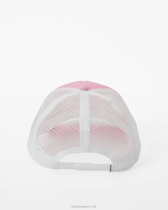 mujer guiño rosa Billabong a través de las olas gorra de camionero 04LD2465