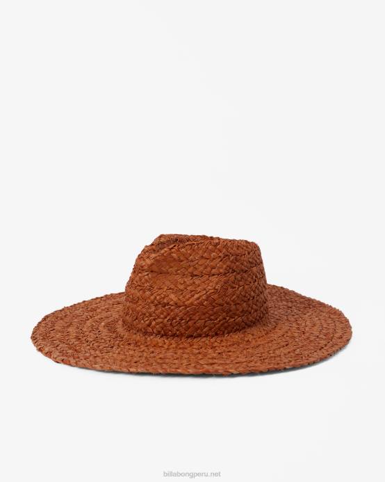 mujer ladrillo Billabong sombrero de paja de niebla marina 04LD2464