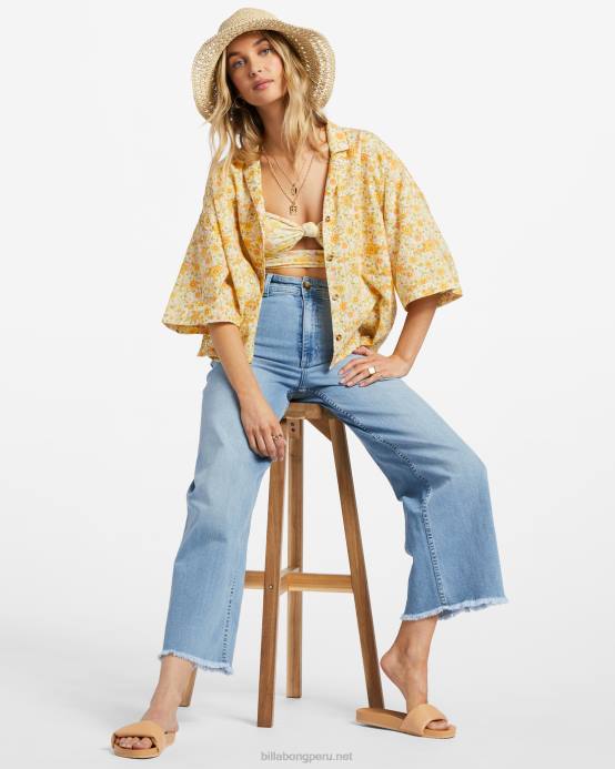 mujer natural Billabong mantén tu sombrero fresco para el sol 04LD2831