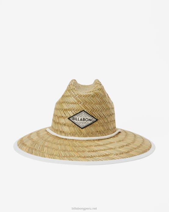 mujer piel de naranja Billabong sombrero de socorrista de paja tipton 04LD2386