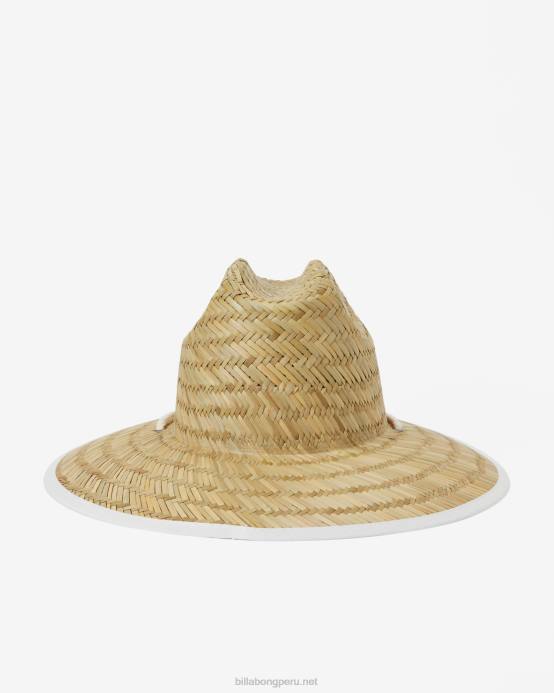 mujer piel de naranja Billabong sombrero de socorrista de paja tipton 04LD2386
