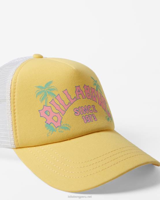 mujer rayo de sol Billabong aloha para siempre gorra de camionero 04LD2402
