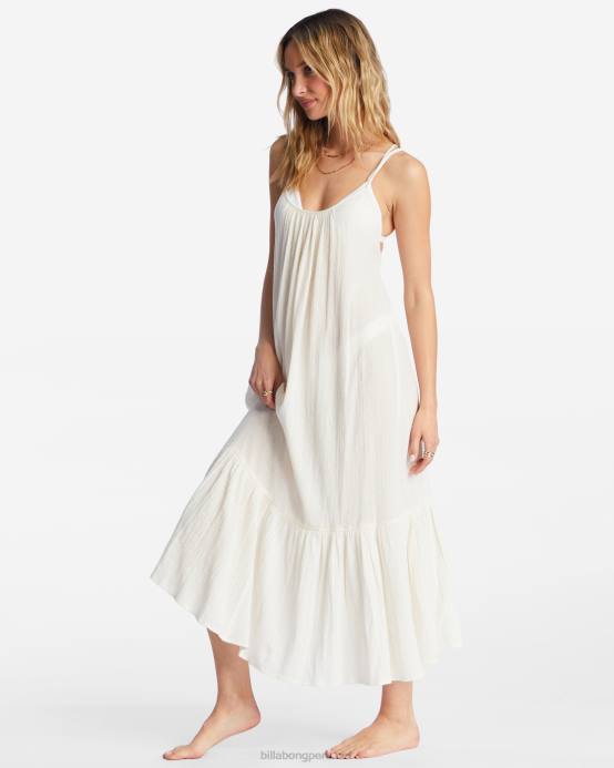 mujer cristal de sal Billabong listo para encubrir la playa del sol 04LD1696