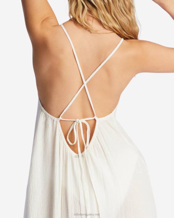 mujer cristal de sal Billabong listo para encubrir la playa del sol 04LD1696