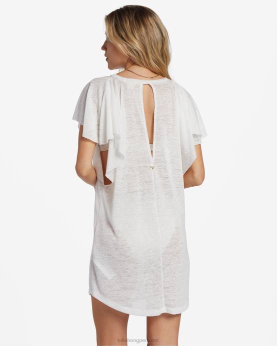 mujer cristal de sal Billabong vestido de playa out for waves 04LD1353