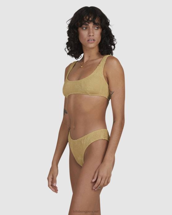 mujer aceituna Billabong braguitas de bikini verano bondi 04LD1651