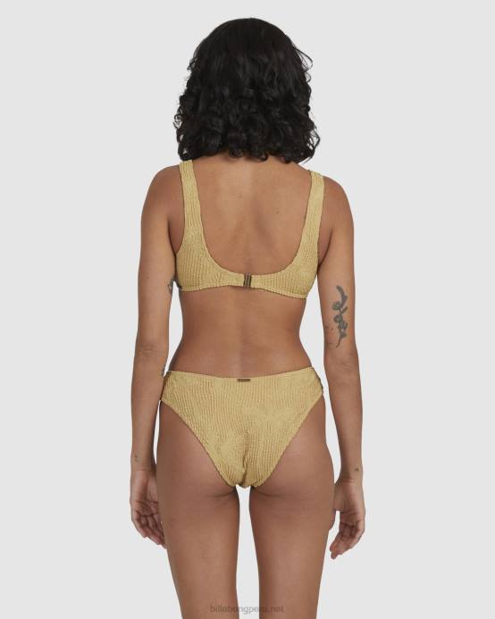 mujer aceituna Billabong braguitas de bikini verano bondi 04LD1651