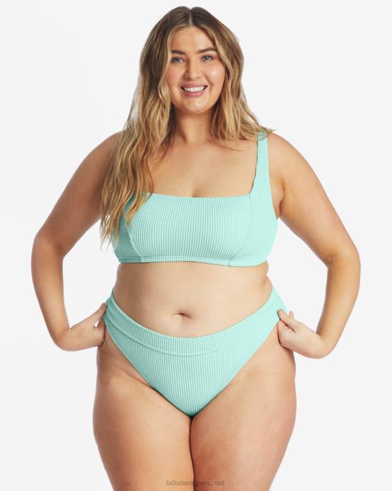 mujer beso de menta Billabong braguitas de bikini de verano high maui rider 04LD1737