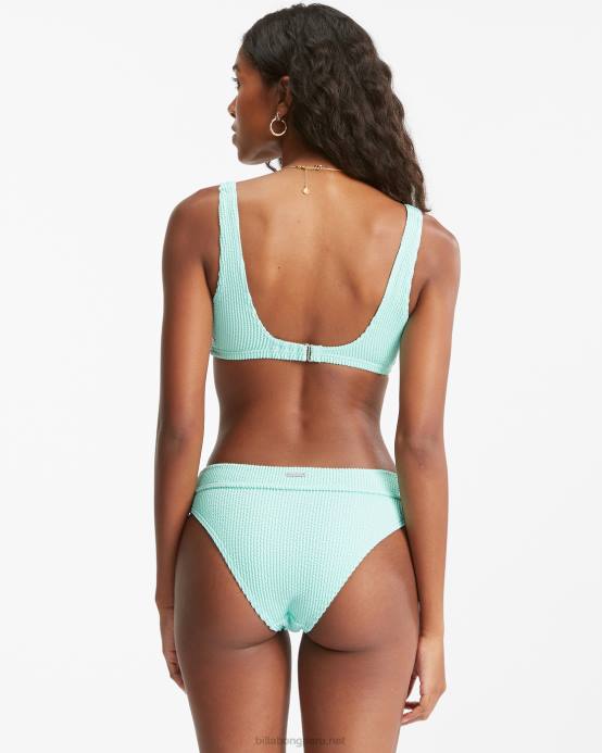 mujer beso de menta Billabong braguitas de bikini de verano high maui rider 04LD1737