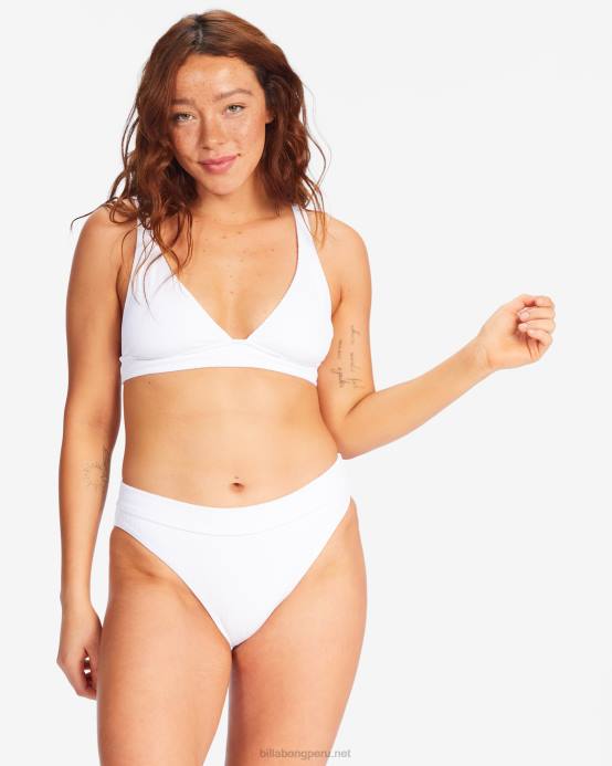 mujer blanco Billabong braguitas de bikini sunrays maui rider 04LD1567