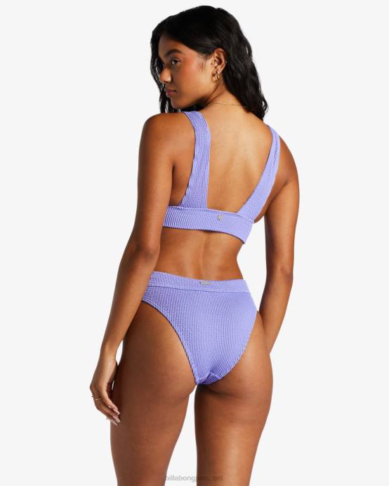 mujer cala violeta Billabong braguitas de bikini de verano high maui rider 04LD1369