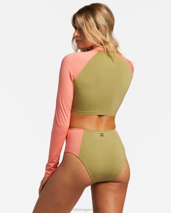 mujer cedro Billabong braguitas de bikini a/div medio upf 50 04LD1276